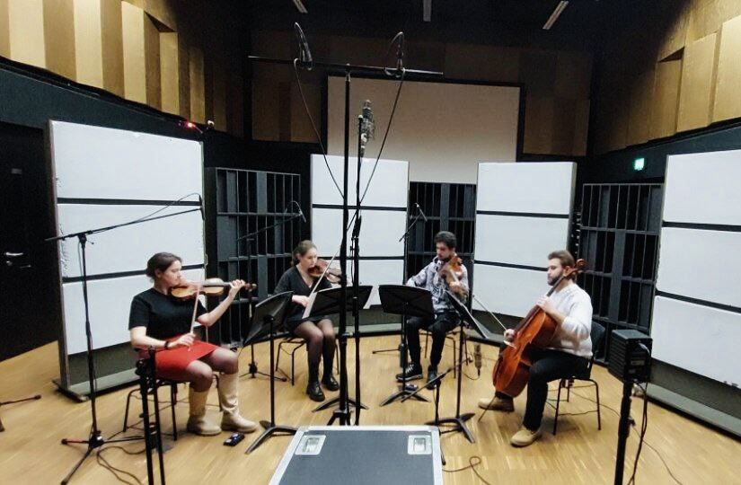 Recording session · quartet